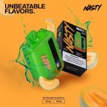 پاد یکبار مصرف طالبی ۸۵۰۰ پاف نستی (باتری قابل شارژ) | Nasty Bar 8500 Puff Disposable Pod HoneyDew