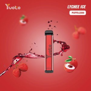 پاد یکبار مصرف لیچی یخ ۲۵۰۰ پاف یوتو | Yuoto XXL Lychee Ice Disposable Vape – 2500 Puffs